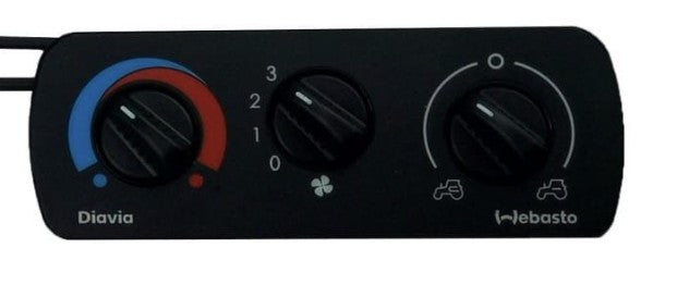 Heater Control Panel for Zetor Proxima & Forterra Tractors (Non Air Con)